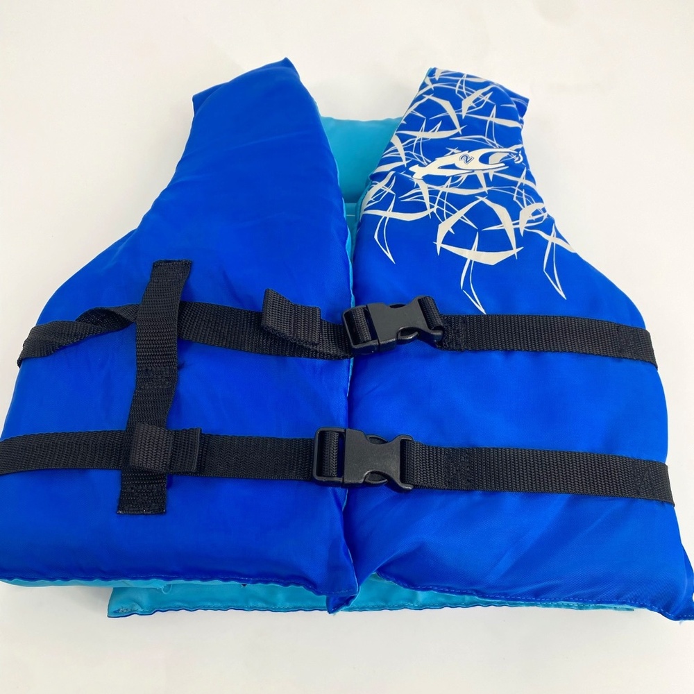 Pre-Owned Kids' Boating/Fishing Flotation Vest - Size 50-90lbs, Chest 26-29 inch